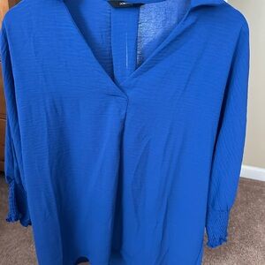 Doncaster Royal Blue Blouse